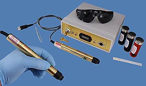 DM9050 Professional Laser Hair Removal Kit Demonstration UPC 609456171847 Stock Number DM-9050-US