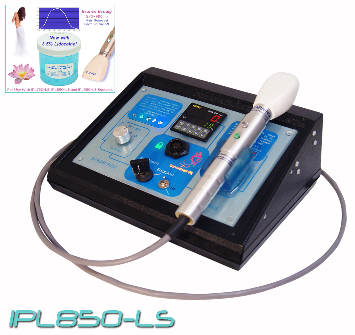 IPL850-LS Permanent Hair Removal 570-980nm Beauty Treatment Equipment, Machine, System, Device.  642057128551