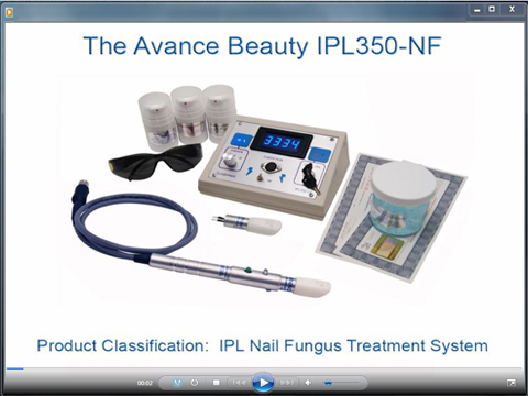 IPL350-NF Nail Fungus Treatment Equipment Demonstration Video Download Thumbnail